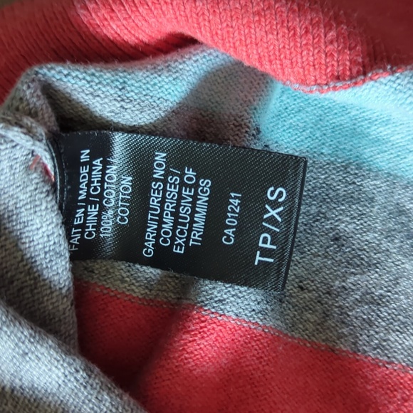 Le 31 crewneck multicolour striped sweater extra small - Picture 6 of 7